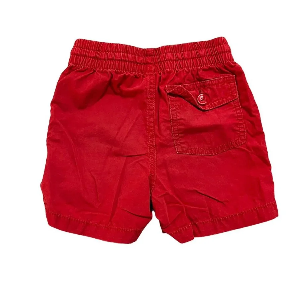 Baby Gap 18-24m Red Drawstring Shorts